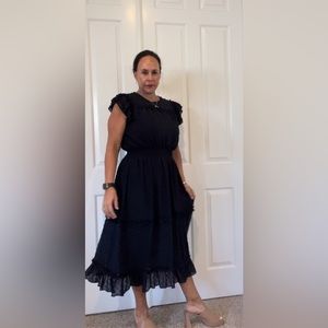 Cece Navy Blue Dress